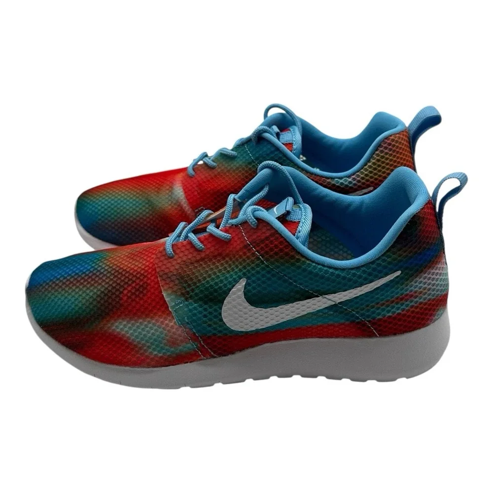 Nike Roshe One Flight Weight GS Running Shoes Youth 6 Womens 7.5 Rainbow Sneaker